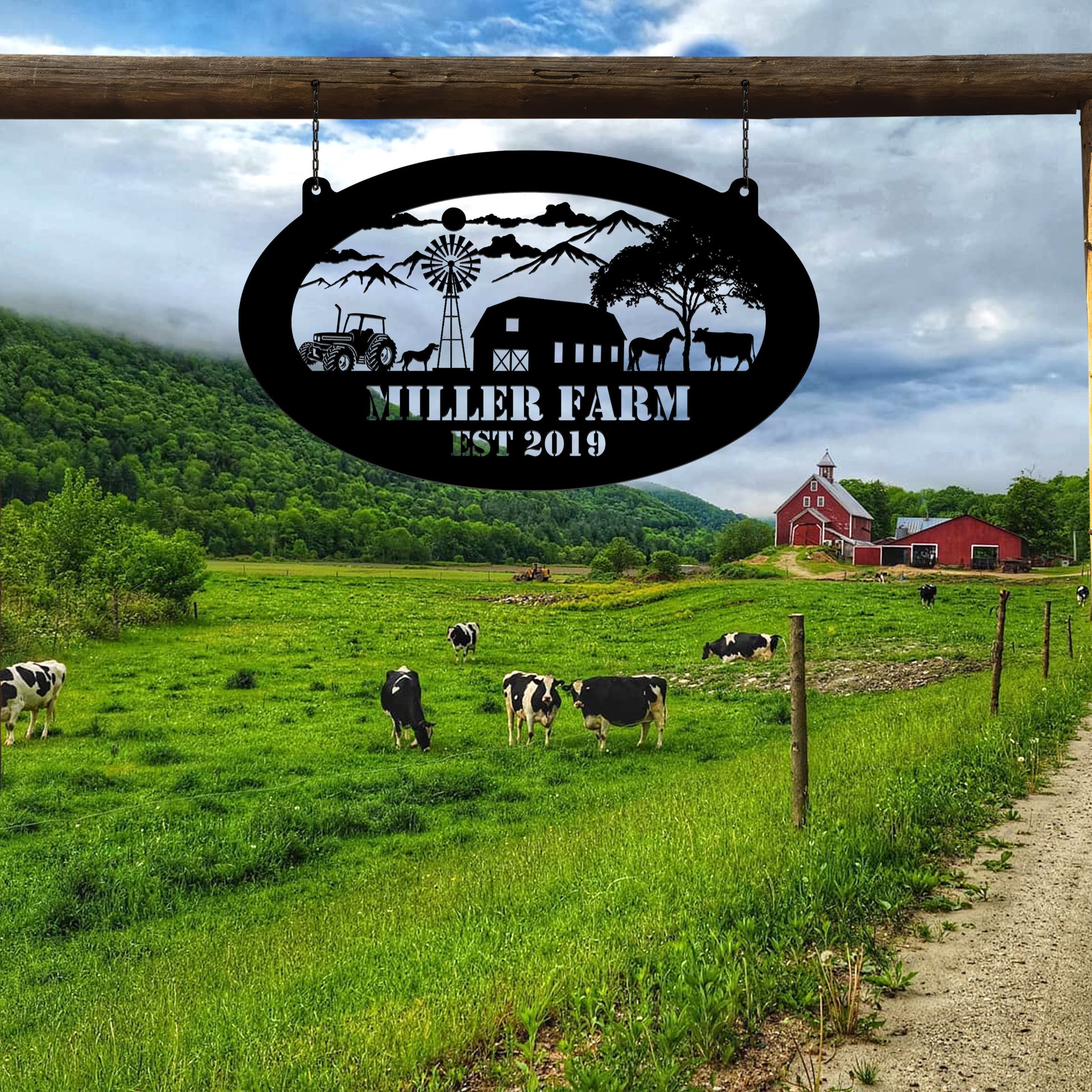 Custom Your Metal Farm Sign, Design Your Own Farm Sign, Farmhouse Metal Sign, Farmhouse Decor, Ranch Sign, Farm Gate Sign, Farmer Gift