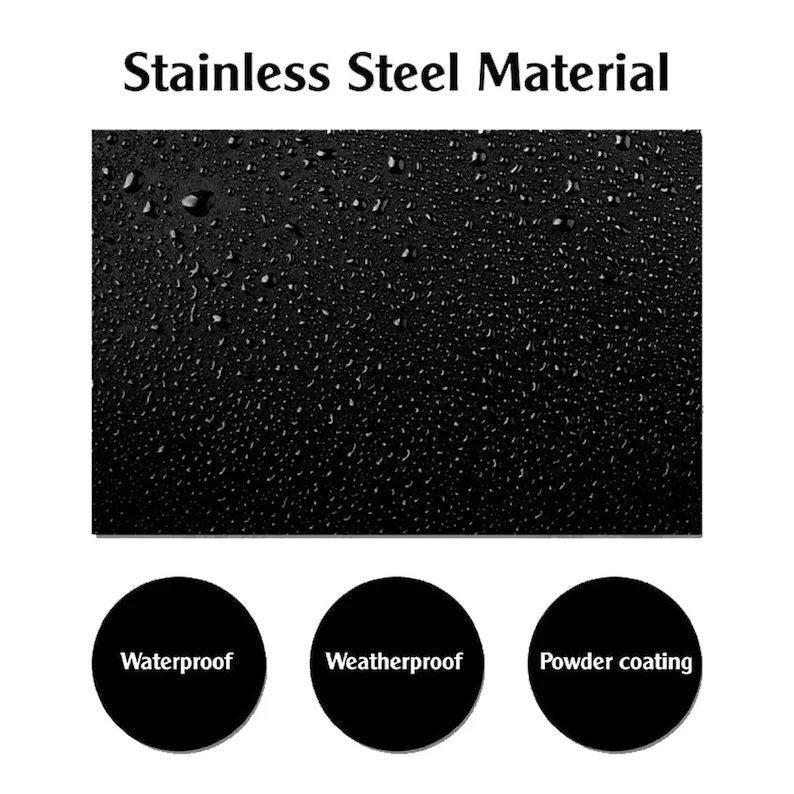 Custom Backyard Sign - Personalized Welcome Metal Wall Art