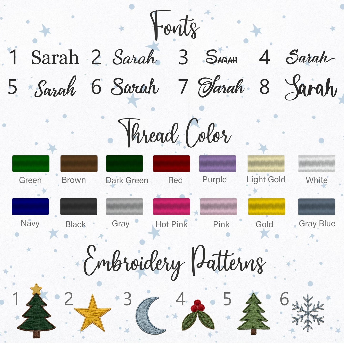 Personalized Name Scarf, Custom Embroidered Winter Scarf,Christmas Gift for Her