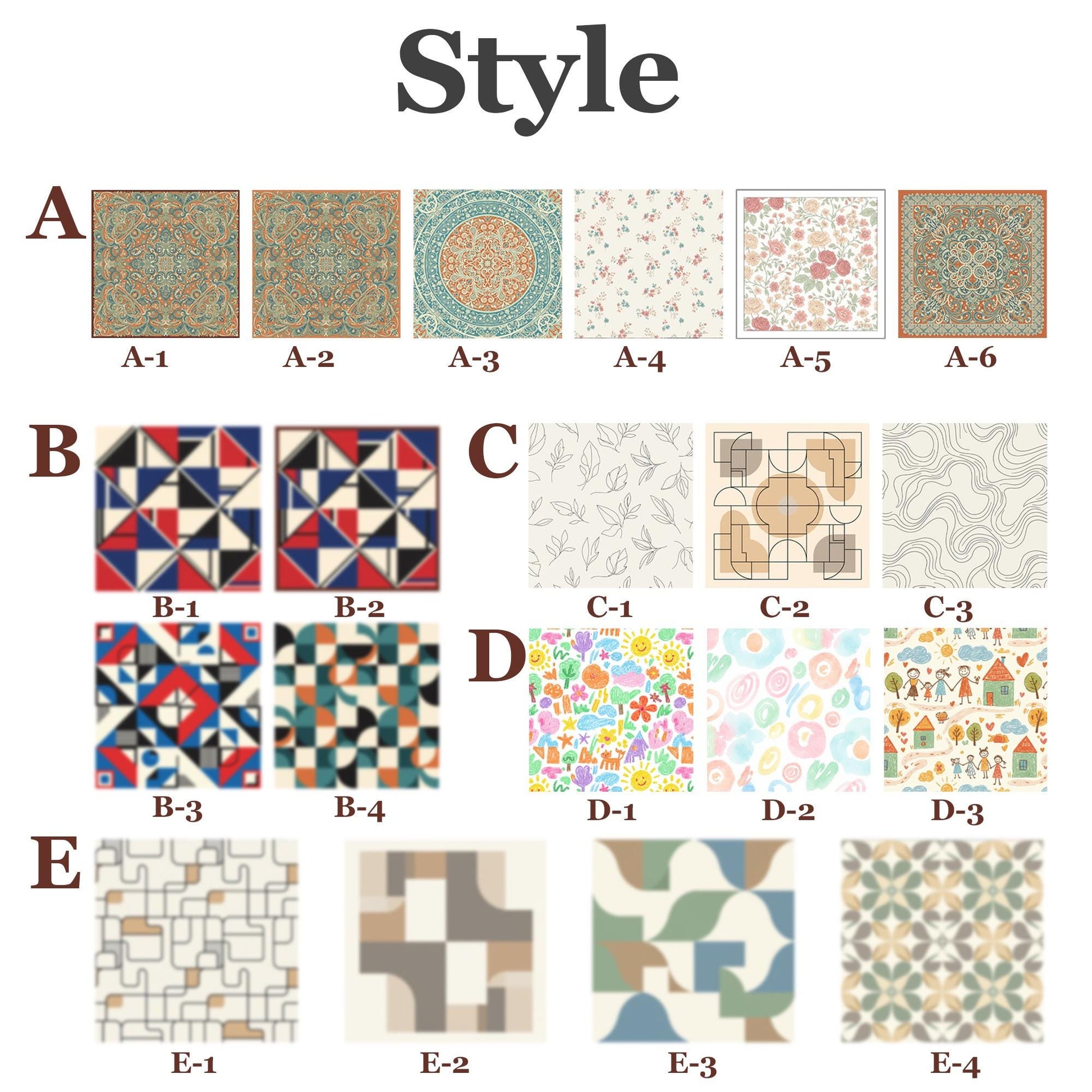 Custom Printed Silk Scarf, Vintage Floral & Geometric Designs, Square Silk Scarf for Women, Personalized Art Scarf Gift