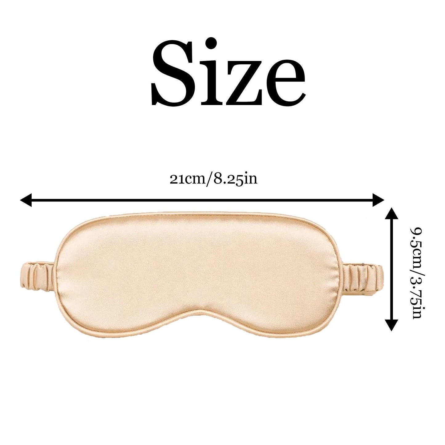 Personalized Embroidered Satin Sleep Mask, Custom Name Eye Mask, Bridesmaid Gift, Self-Care Accessory